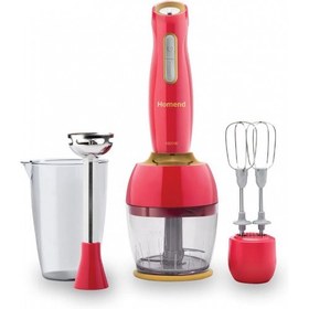Resim HOMEND Kırmızı Gold Handmaid 1961h Blender Set 