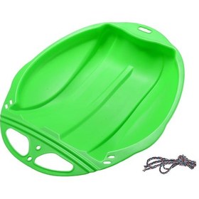 Resim Suntek Kar Kızağı Büyük Kum Kayar Kızak Erkek Kız Çocuk Yeşil 