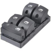 Resim PASLIOĞLU OTOMOTİV AUDI A3 - A6 - Q7 2005-2015 UYUMLU DÖRTLÜ CAM DÜĞMESİ - 4F0959851F 