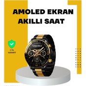 Resim 3 Bileklikli Amoled Akıllı Saat Bluetooth Çağrı Ve Sağlık Takipli 