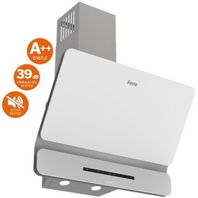 Resim Ferre Fryart Volino XE63CB - MS261 - D081-SA Vitroseramik Elektrikli Beyaz Ankastre Set 