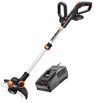Resim Worx WG163E.2 20 Volt 2.0 Ah Li-ion 30 CM Profesyonel Teleskobik Misinalı Çim ve Kenar Kesme 