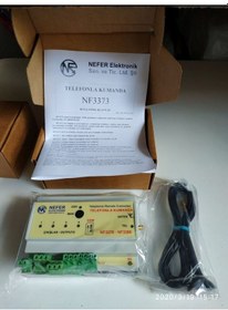 Resim Nefer Nf3373 - 3 Röle - Gsm - Uzaktan Pompa Vana Kapı Kontrol 