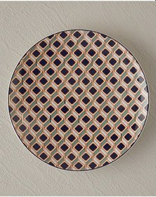 Resim English Home Modern Cube Bone Porselen Pasta Tabağı 20 Cm Yeşil Yeşil 