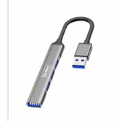 Resim Go-Des Go Des Gd-uc701 Usb Hub 4 In 1 Usb Çoğaltıcı Adaptör Çoklu Usb Istasyonu Tak & Çalıştır Uyumlu 