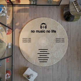 Resim MUSIC ALBUM CD HALI - 150x150cm 