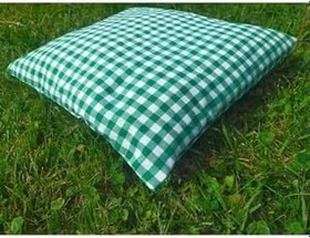 Resim Angels' Collection Yeşil Pötikare Minder 2'li KIRMIZI 