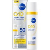 Resim Nivea Q10 Kırışıklık Karşıtı Uzman Bakım SPF50+ Gündüz Bakım Kremi 40ml 