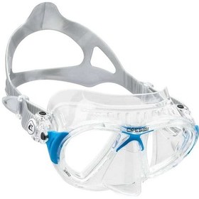 Resim Cressi Nano Yetişkin Dalış Maskesi Şeffaf-mavi Çok Renkli 