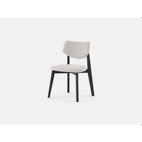 Resim Alaz Mutfak Sandalyesi 2 Adet Gri - Siyah 