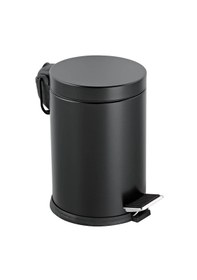 Resim 5 Lt Pedallı Çöp Kovası Siyah 