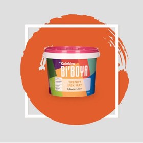 Resim Bi Boya İpek Mat Trendy 7.5 L Enerjik Turuncu 