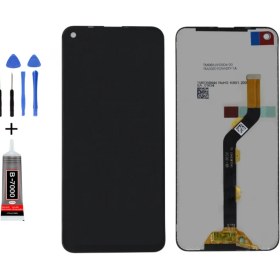 Resim Telefon Kulübesi Infinix S5 Pro LCD Ekran Dokunmatik Tamir Seti Hediye !!! 