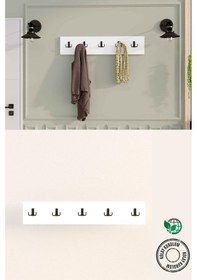 Resim Decormet 5li Askılık Beyaz Diğer 