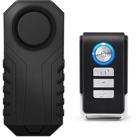 Resim E&D Collection Ht-53 Motosiklet Bisiklet Alarmı Uzaktan Kumandalı 113db Su Geçirmez Kablosuz Hırsızlık Koruması Ala 