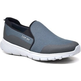 Resim King Paolo B1027 Krakers Erkek Ayakkabı Tekstil Spor Ayakkabı-Füme 