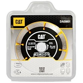 Resim Cat DA09001 115MM Profesyonel Beton Tuğla Parke Taşı Elmas Kesme Diski Soketli Aralıklı Kenar 