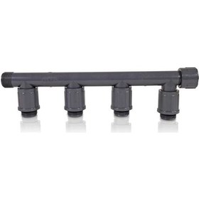 Resim Rainbird 4 Lü Kollektör Ve 4 Adet 100 Hv Selenoid Vana 24 Volt 