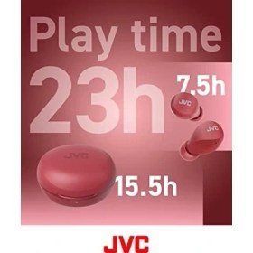 Resim Jvc Gumy Mini Kablosuz Kulaklıklar - 3 Ses Modu, Su Direnci (Ipx4) ve 23H Pil ile Küçük ve Hafif Bluetooth (5.1) Kulaklıklar. Spor ve Ev Kulaklıkları - HA-Z66T-R 