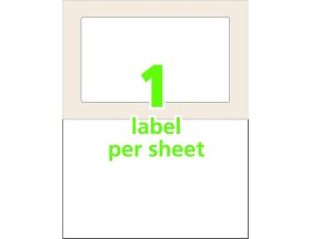 Resim Avery 00754 Easy Align Kendinden Laminasyonlu Kimlik Etiketleri, Lazer/mürekkep Püskürtmeli, 5 x 7 1 