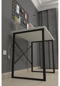 Resim Mobigoom Laptop Masasi Masasi Beyaz1 Beyaz 