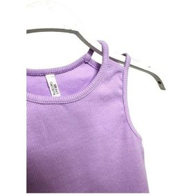 Resim Kız Çocuk Crop Lila 