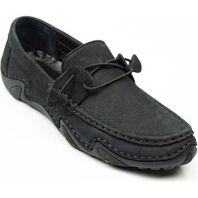 Resim Bulldozer 231224 Siyah Nubuk Deri Erkek Günlük Ayakkabı 001 