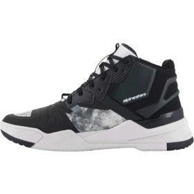 Resim Alpinestars Speedflight Korumalı Motosiklet Botu Siyah Beyaz 