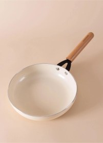 Resim The Mia Cucina Tava 26 Cm Seramik Kaplama Krem 