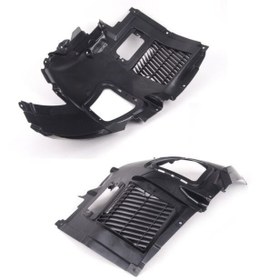 Resim Bmw F10 Ön Çamurluk Davlumbazı Sol (Uç Kapaklı) 2010 Sonrası Uyumlu 