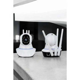 Resim AyrStore Wifi Kamera Ev Kamerası Gece Görüşlü Kablosuz Bebek Izleme Kamerası 