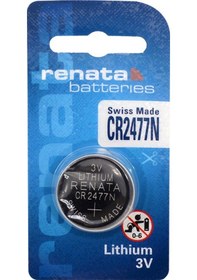 Resim Renata CR2477N 3V Lityum Pil 10'lu 