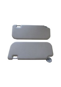 Resim Toyota Corolla E150 07/13 Güneşlik Gri Sağ/Sol Set 2 Parça Segmanlı - Güneşlik- 