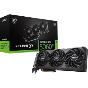 Resim Msı Geforce Rtx 5060 Tı 8gb Shadow 3x Oc Classıc Gddr7 128BIT DX12 Gaming (Oyuncu) Ekran Kartı 