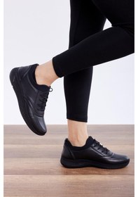 Resim Hakiki Deri Casual Kadın Ayakkabı 001 