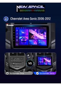 Resim Chevrolet Aveo 8gb Ram 128gb Rom 8 Çekirdek Android Multimedya 