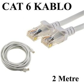 Resim Inca Icat6-02Tg Cat6 2 Metre Gri Kablo 