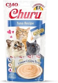 Resim Inaba Ciao Churu Cream Ton Balıklı Kedi Ödül Kreması 4 x 14 Gr 