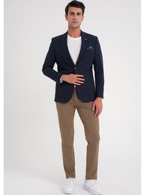 Resim Efor C 697 Ceket Regular Fit Lacivert-1 Casual Lacivert 