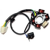 Resim Scooterspares Jeneratör İstasyon 139fmb,147fmh,152fmh 50-110cc 6 Bobinli 128218295 