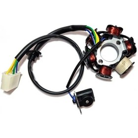 Resim Scooterspares Jeneratör İstasyon 139fmb,147fmh,152fmh 50-110cc 6 Bobinli 128218295 