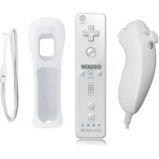Resim Nintendo Wii 2in1 Motion Plus Remote Kontroller + Nunchuk Kontroller Set 