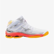 Resim Mizuno Wave Voltage 2 Mid Kadın Beyaz Koşu Ayakkabısı 