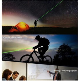 Resim Ailenizin Oyuncakçısı Turbo Işın Şarjlı Yeşil Şarjlı Lazer Pointer 15000 Mw 