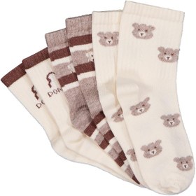 Resim Civil Boys Bear 3'lü 2-12 Yaş Erkek Soket Çorap - Standart / 10-11 Yaş 