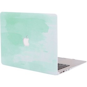 Resim Apple Uyumlu MacBook Air Kılıf 13 İnç Paint02 Eski Usb'li Model 2010-2017 A1369 A1466 İle AÇIK YEŞİL 