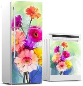 Resim Buzdolabı Ve Bulaşık Makinesi Takım Sticker 0110 