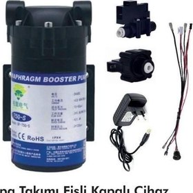 Resim Fişli Kapalı Cihaz Su Arıtma Cihazı Pompa Takımı 
