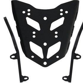 Resim GP Kompozit KTM 1290 Super Duke 2018-2024 Uyumlu Çanta Demiri Siyah 