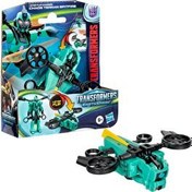Resim Transformers Earthspark Tek Adımda Dönüşen Fi̇gür Chaos Terran Spitfire F8663 